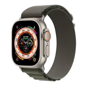 Apple Watch Ultra 49mm Green Alpine Loop Band Size M